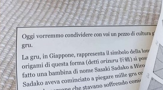 Orizuru - il progetto delle 1000 gru durante la quarantena